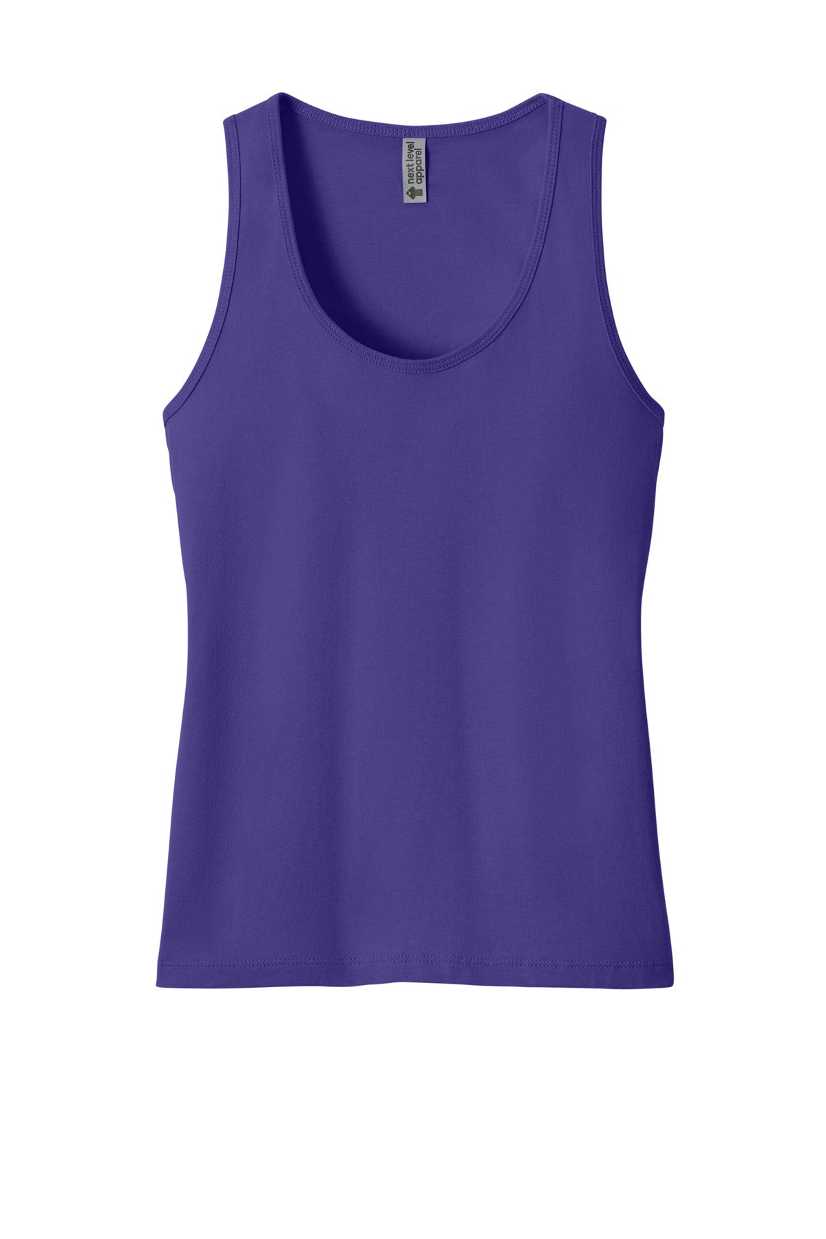 Next Level Apparel Women's Cotton Tank - Purple Rush