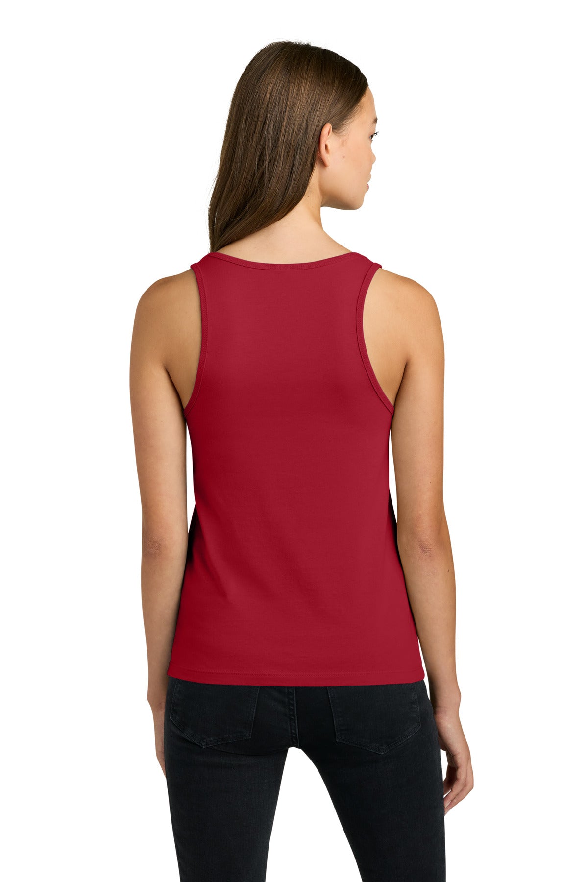 Next Level Apparel Women's Cotton Tank - Red
