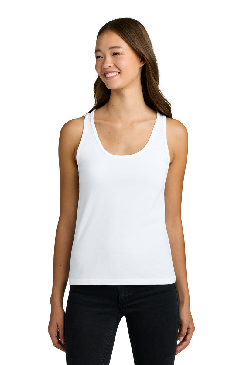 Next Level Apparel Women's Cotton Tank - White