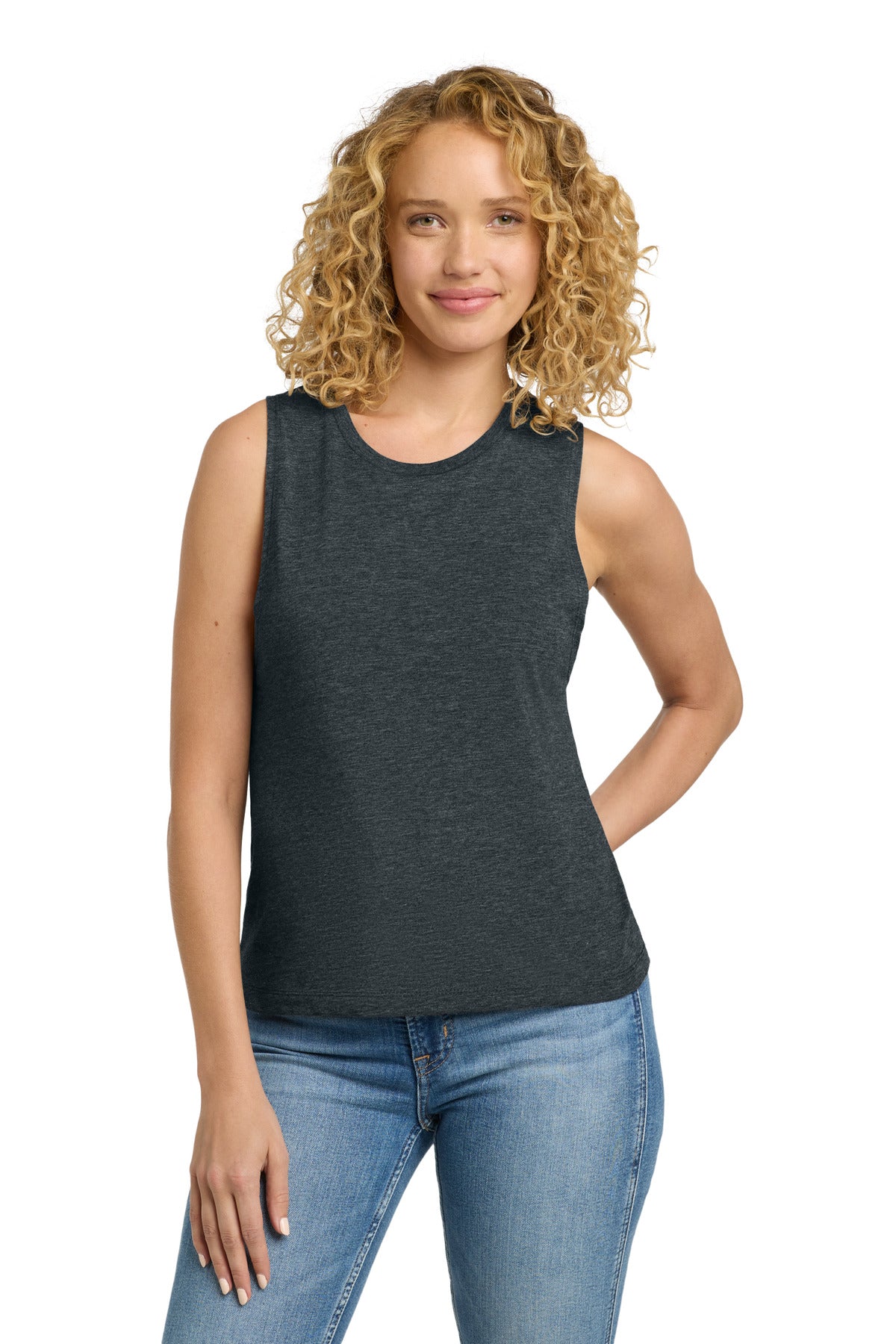 Next Level Apparel  Women's Festival Muscle Tank - Antique Denim