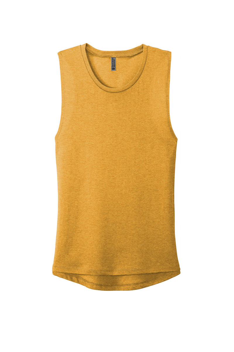 Next Level Apparel  Women's Festival Muscle Tank - Antique Gold