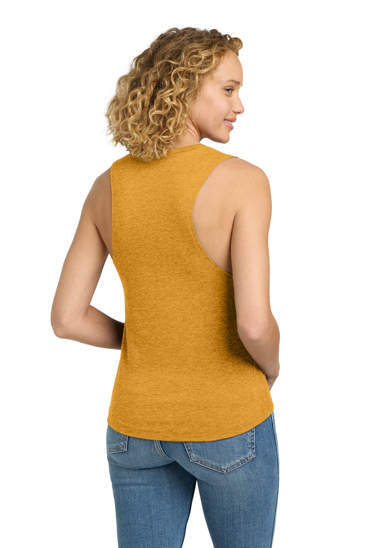 Next Level Apparel  Women's Festival Muscle Tank - Antique Gold