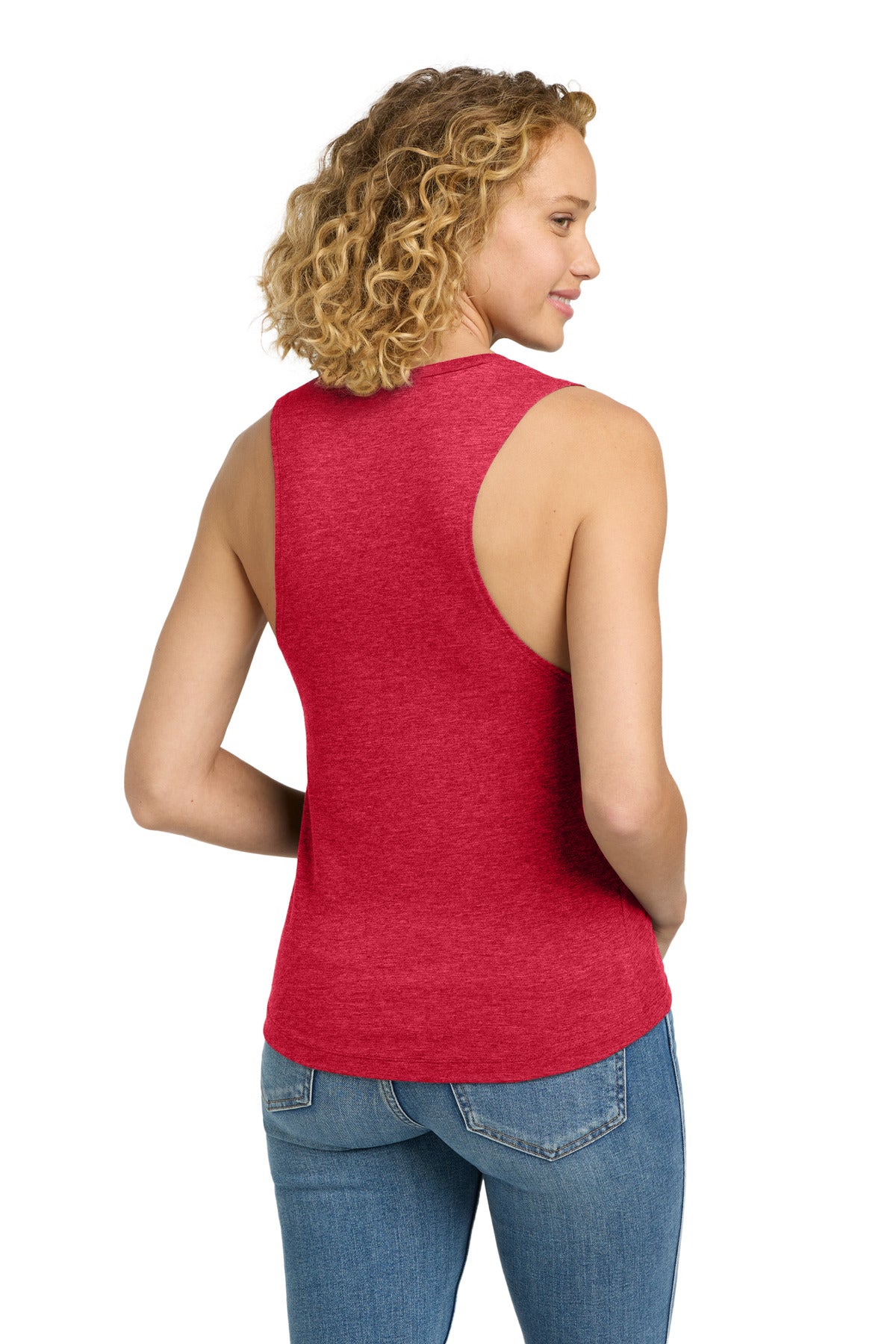 Next Level Apparel  Women's Festival Muscle Tank - Red