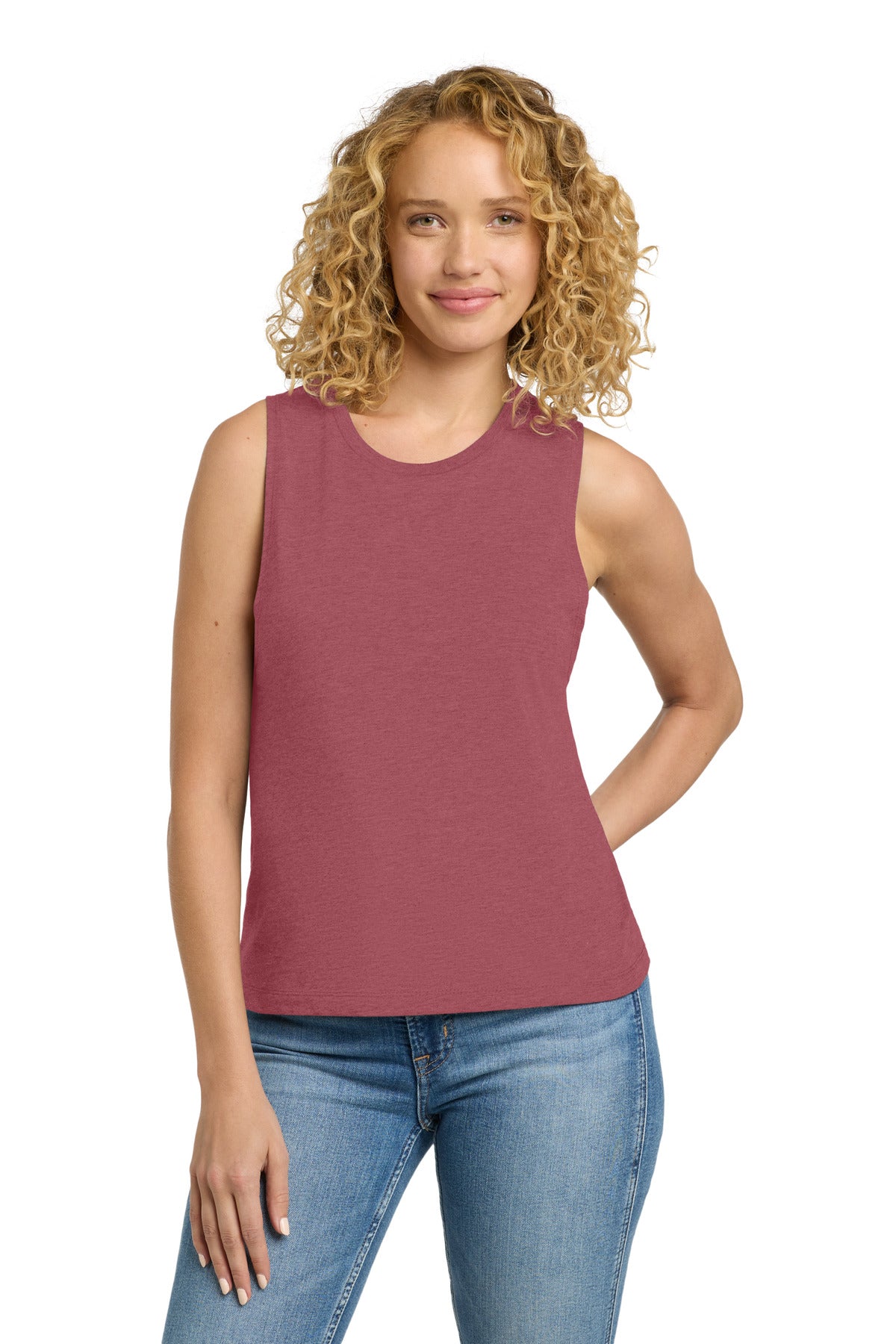 Next Level Apparel  Women's Festival Muscle Tank - Smoked Paprika