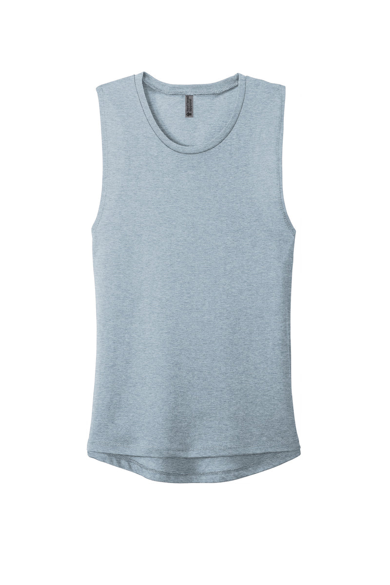 Next Level Apparel  Women's Festival Muscle Tank - Stonewash Denim