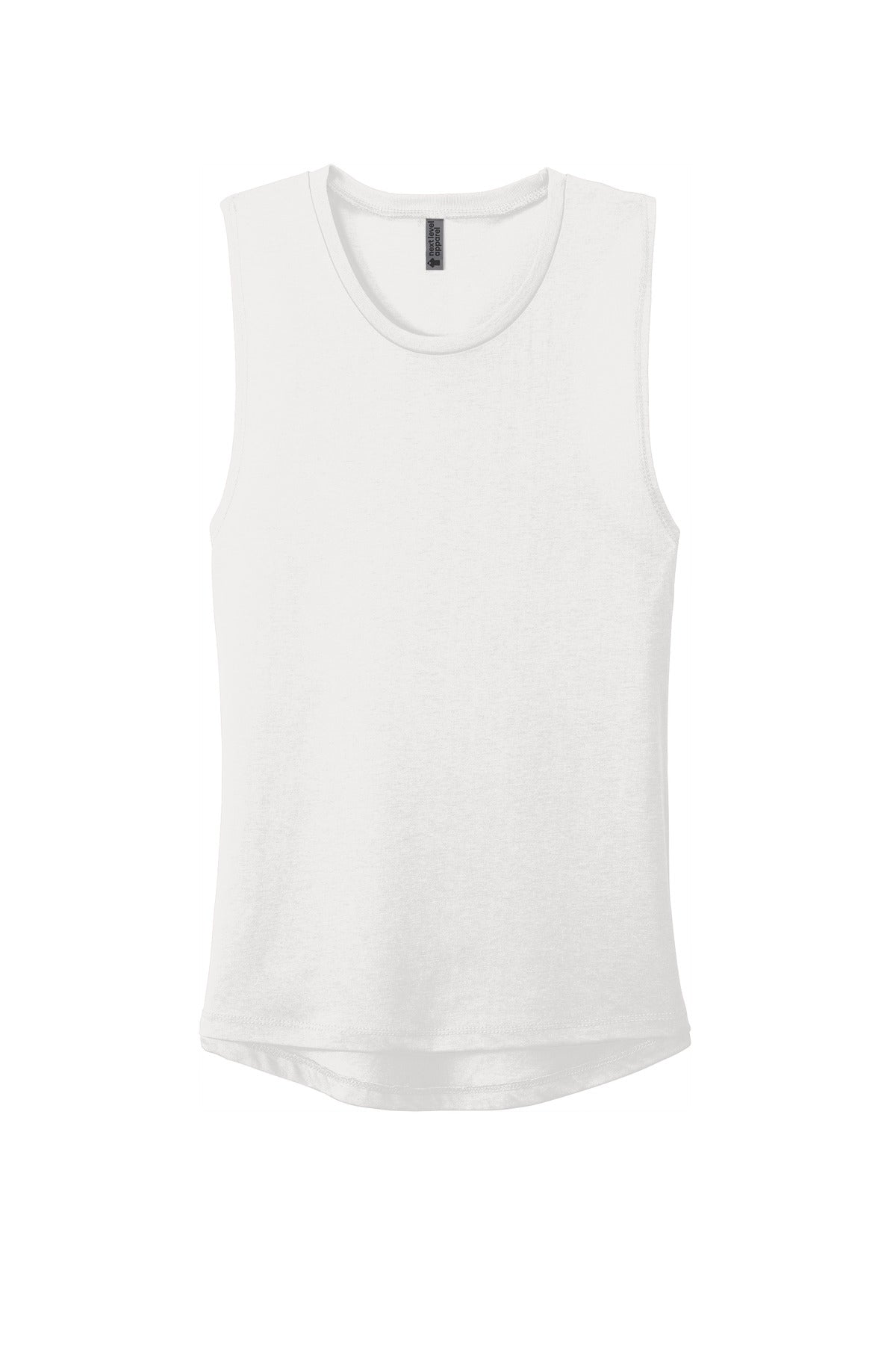 Next Level Apparel  Women's Festival Muscle Tank - White