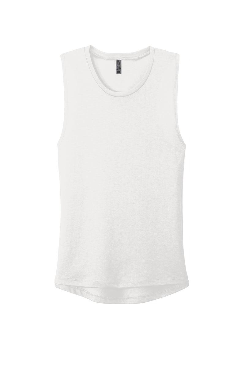 Next Level Apparel  Women's Festival Muscle Tank - White