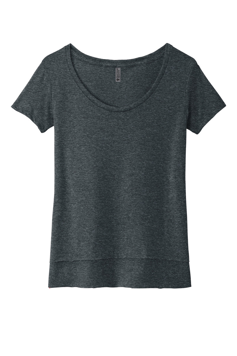 Next Level Apparel  Women's Festival Scoop Neck Tee - Antique Denim