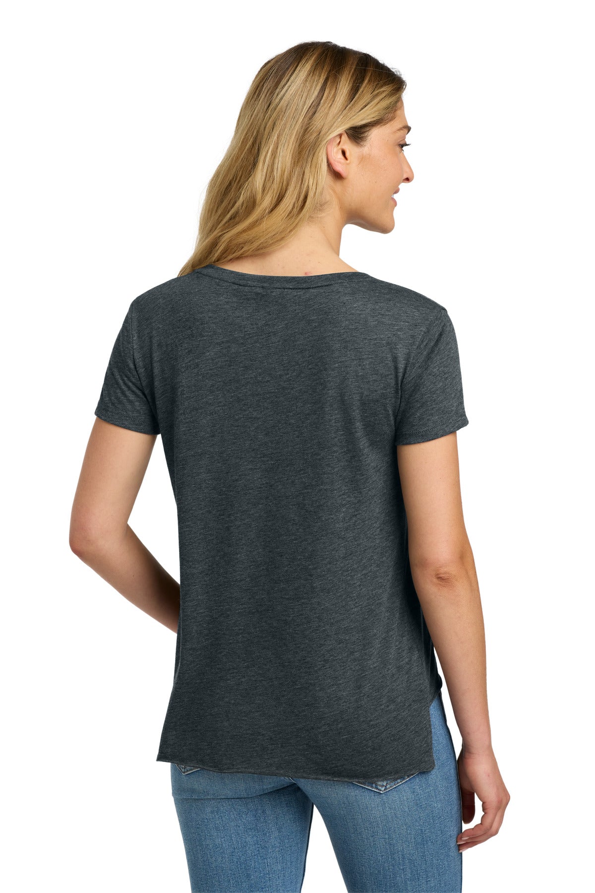 Next Level Apparel  Women's Festival Scoop Neck Tee - Antique Denim
