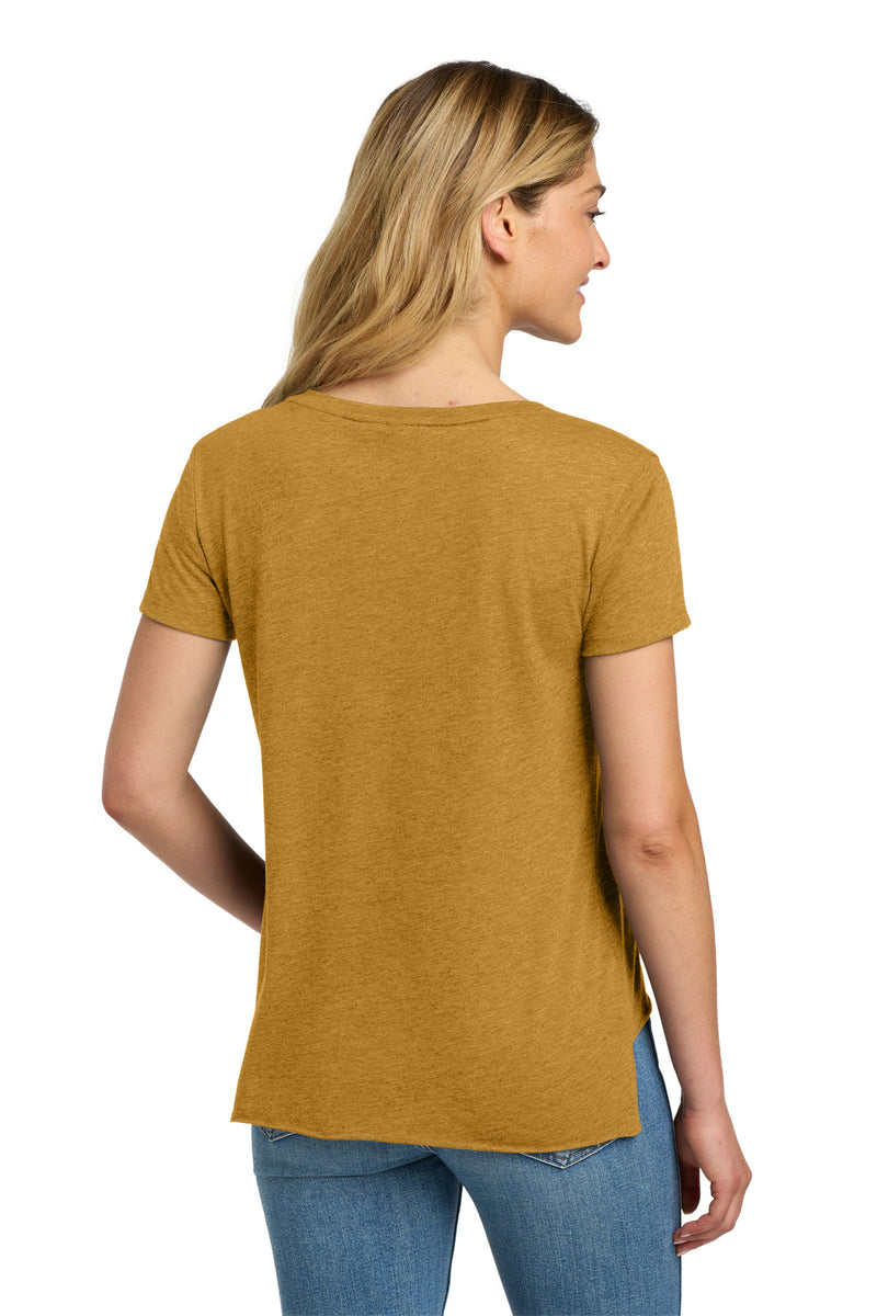 Next Level Apparel  Women's Festival Scoop Neck Tee - Antique Gold