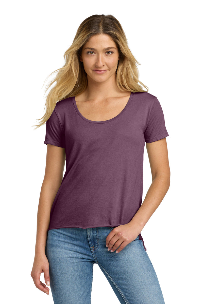 Next Level Apparel  Women's Festival Scoop Neck Tee - Shiraz