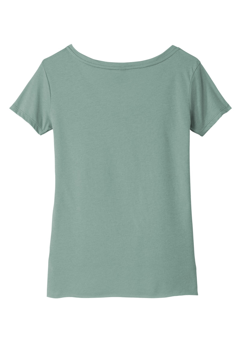 Next Level Apparel  Women's Festival Scoop Neck Tee - Stonewash Green