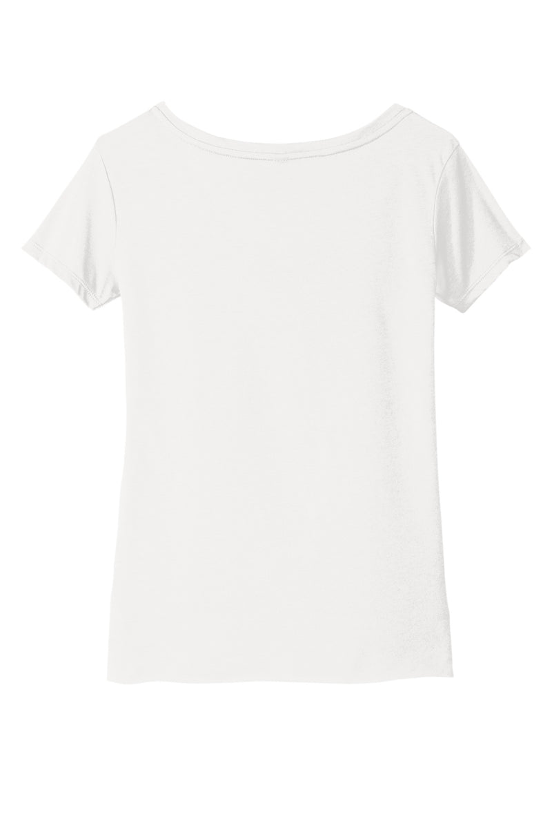Next Level Apparel  Women's Festival Scoop Neck Tee - White