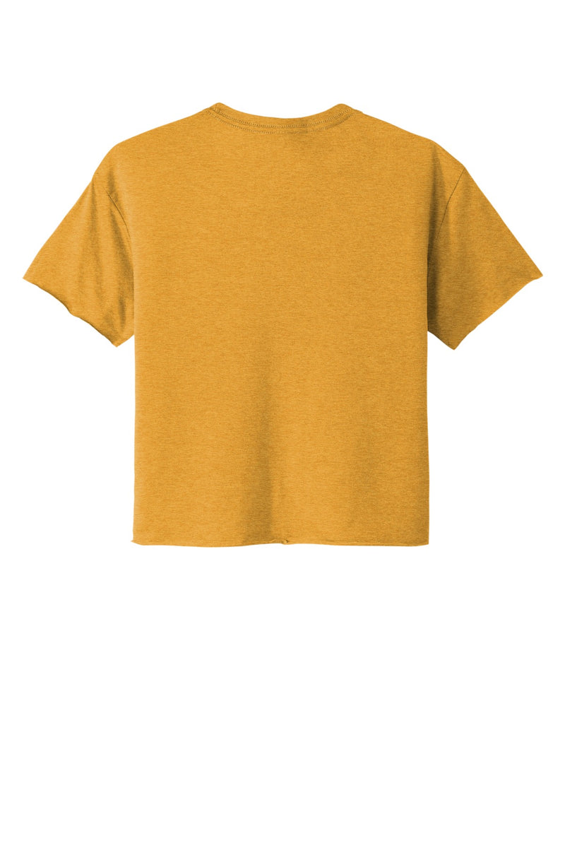 Next Level Apparel  Women's Festival Cali Crop Tee - Antique Gold