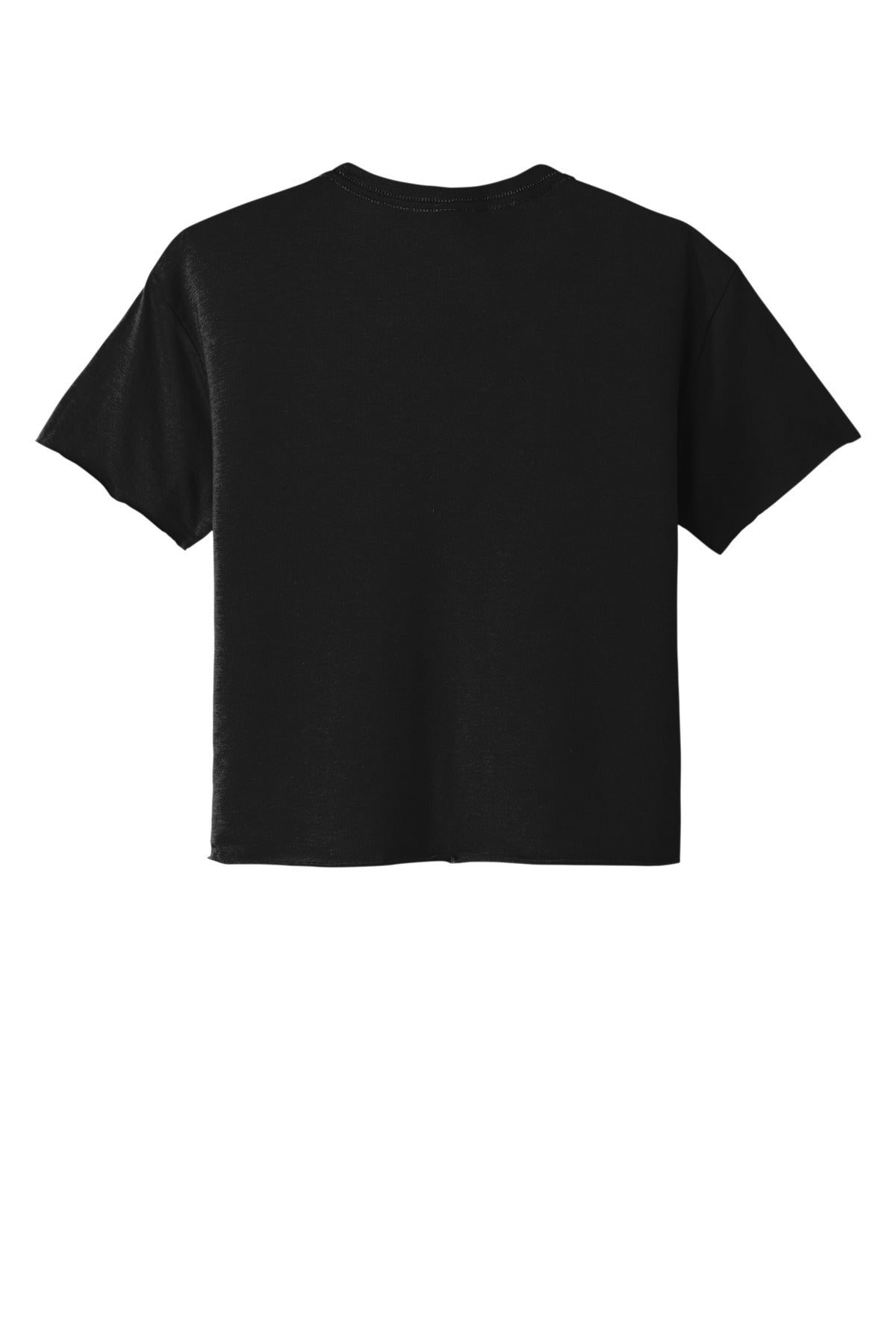 Next Level Apparel  Women's Festival Cali Crop Tee - Black