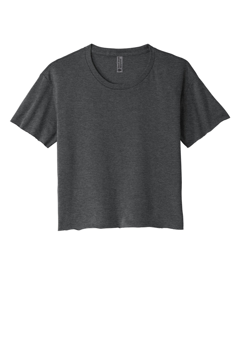 Next Level Apparel  Women's Festival Cali Crop Tee - Charcoal