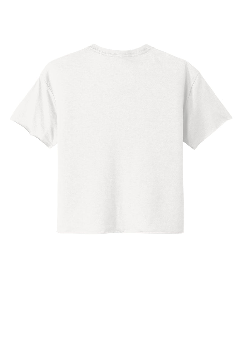 Next Level Apparel  Women's Festival Cali Crop Tee - White