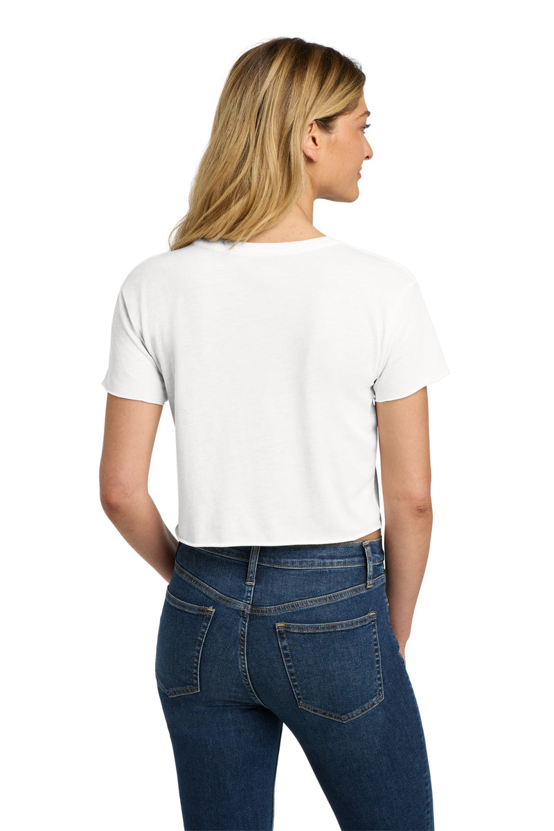 Next Level Apparel  Women's Festival Cali Crop Tee - White