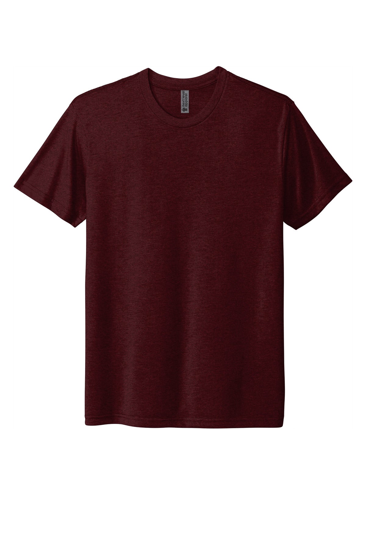 Next Level Apparel  Adult Tri-Blend Tee - Cardinal Black