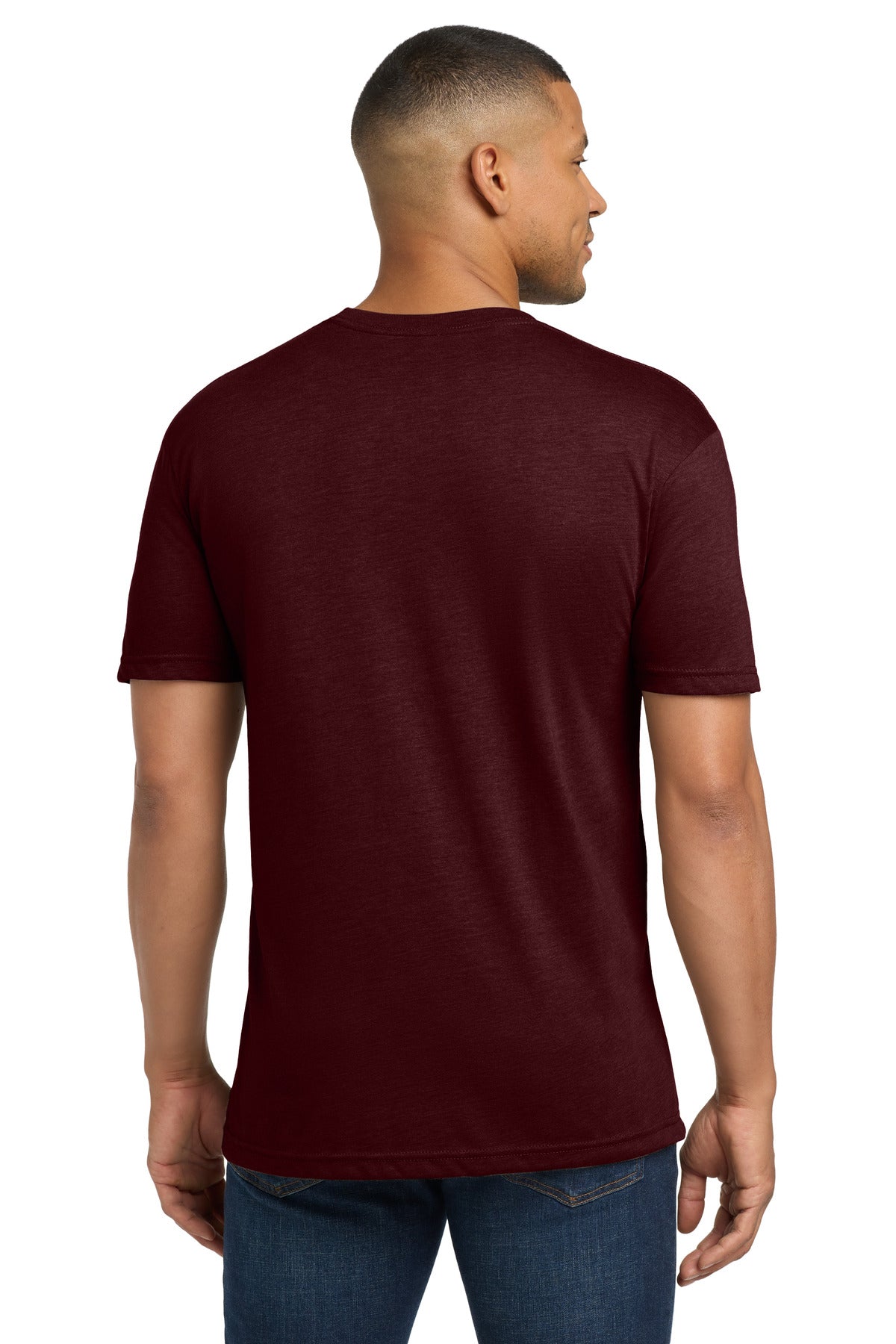 Next Level Apparel  Adult Tri-Blend Tee - Cardinal Black