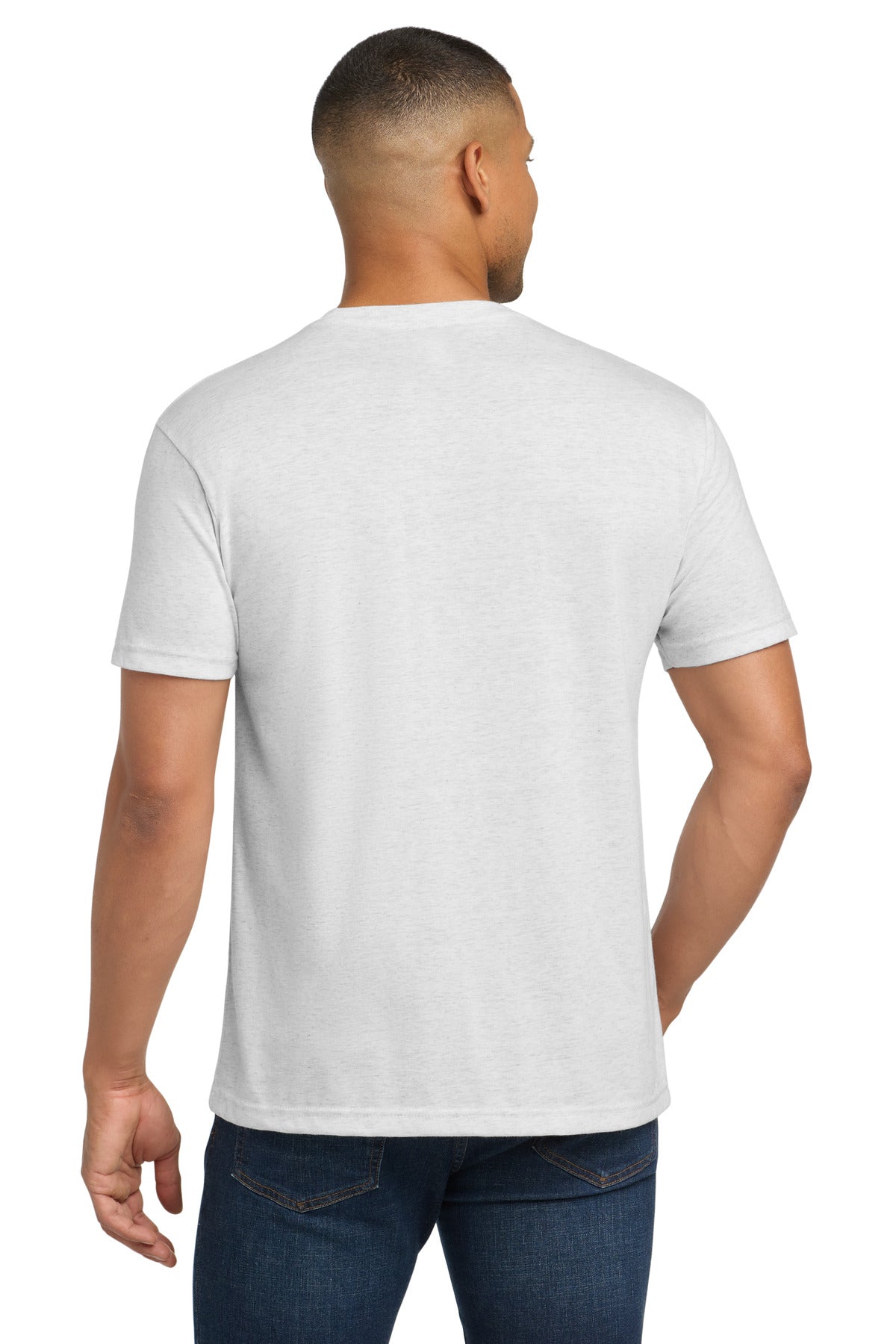 Next Level Apparel  Adult Tri-Blend Tee - Heather White