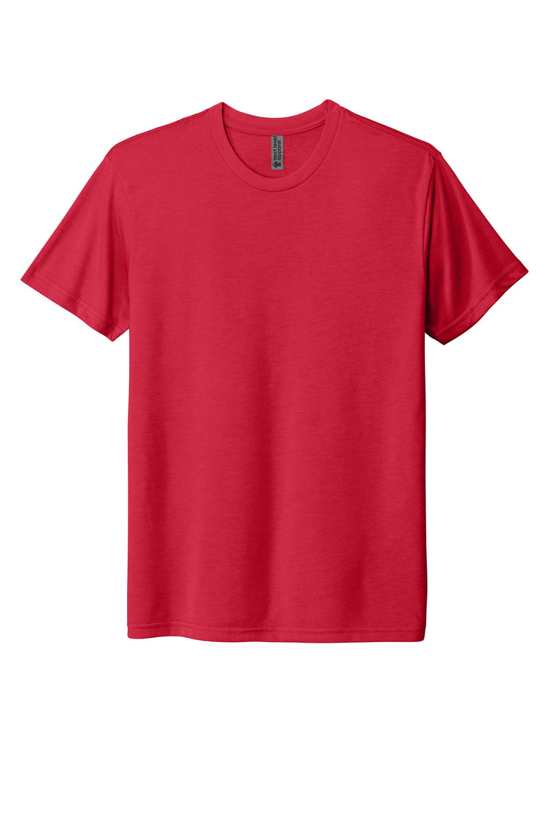 Next Level Apparel  Adult Tri-Blend Tee - Red
