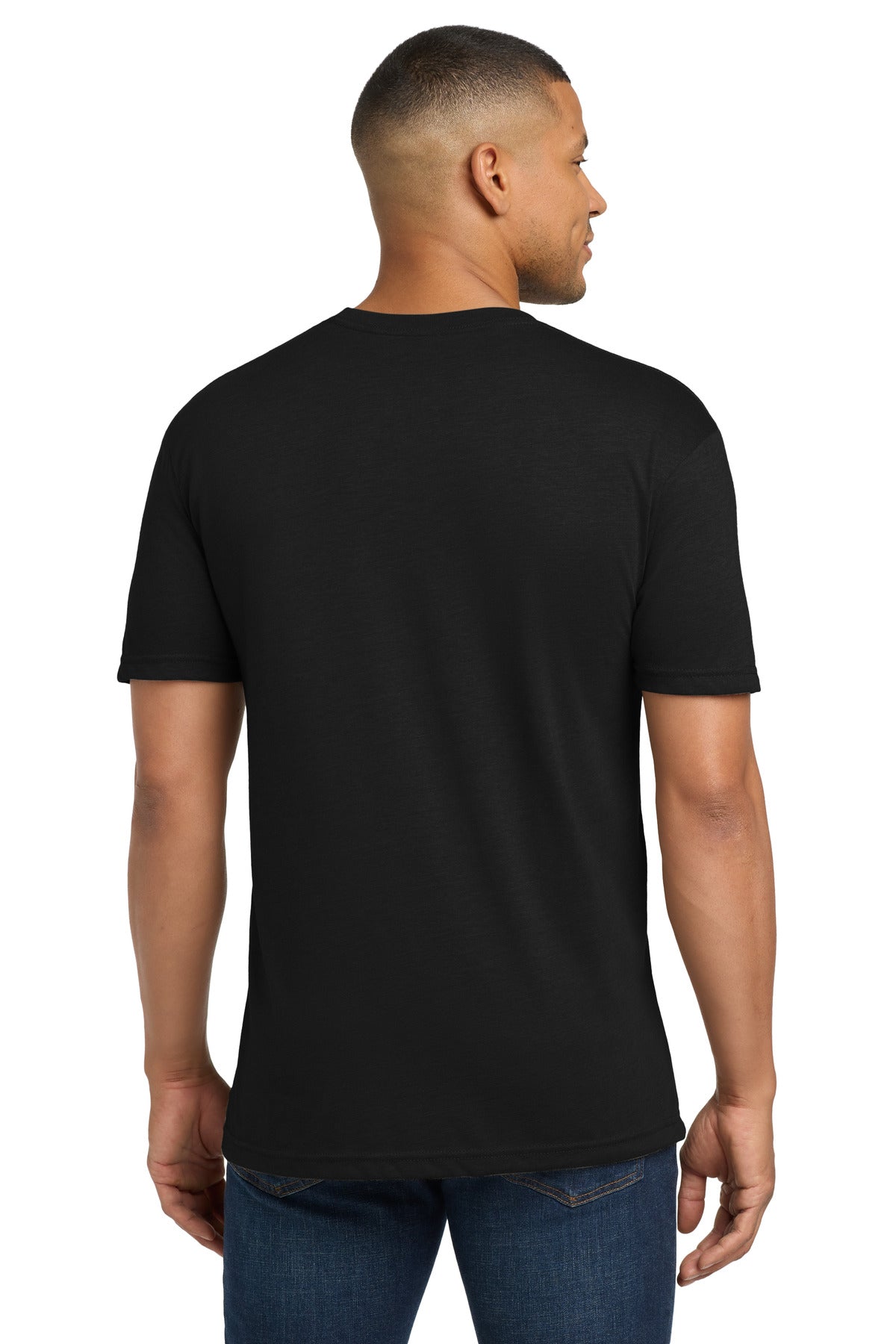 Next Level Apparel  Adult Tri-Blend Tee - Solid Black