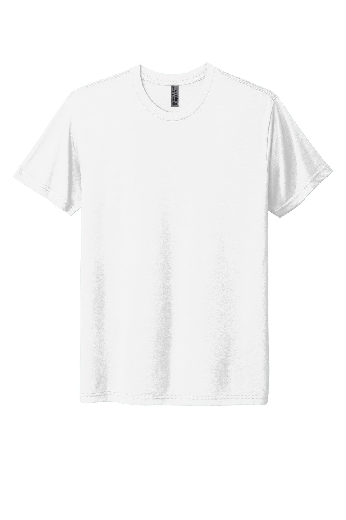 Next Level Apparel  Adult Tri-Blend Tee - Solid White