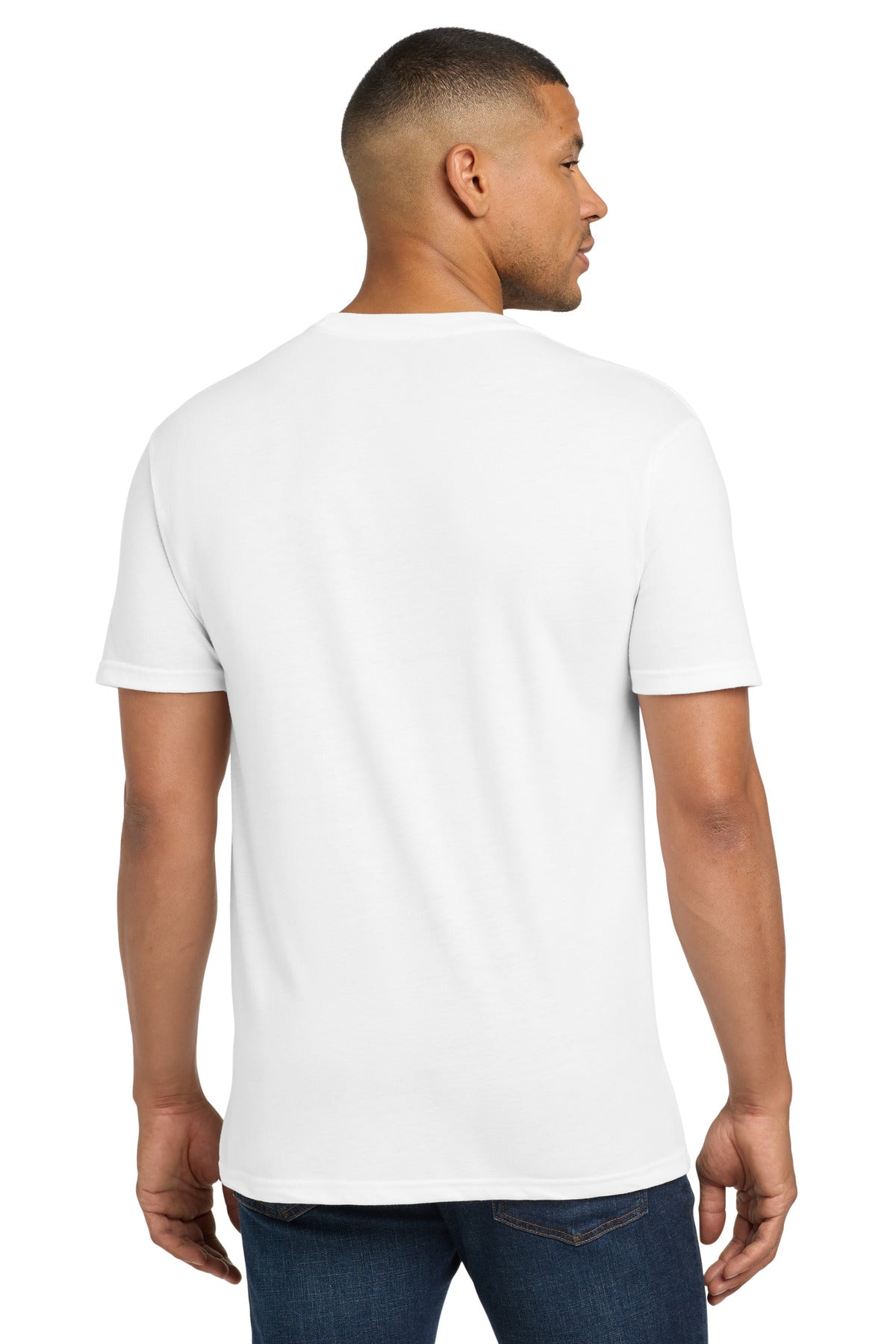 Next Level Apparel  Adult Tri-Blend Tee - Solid White