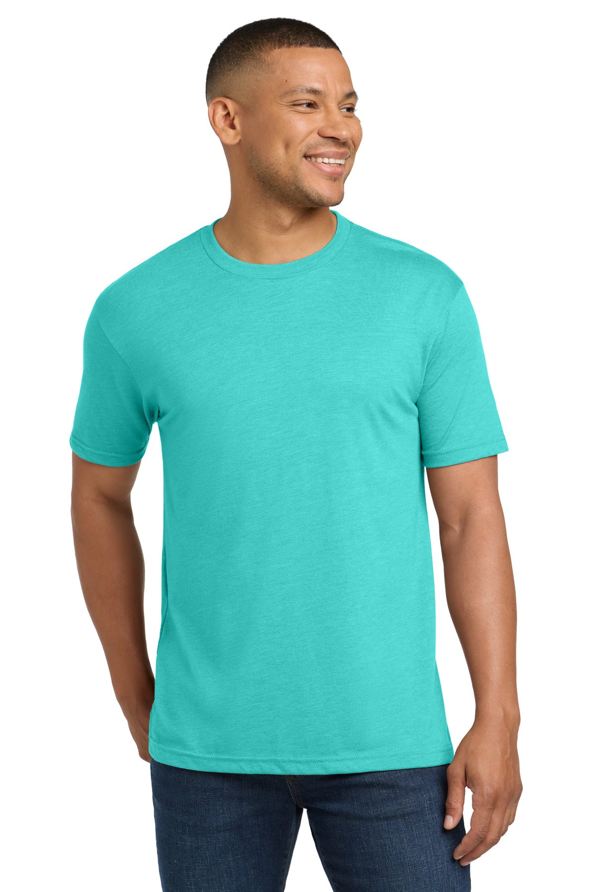 Next Level Apparel  Adult Tri-Blend Tee - Tahiti Blue