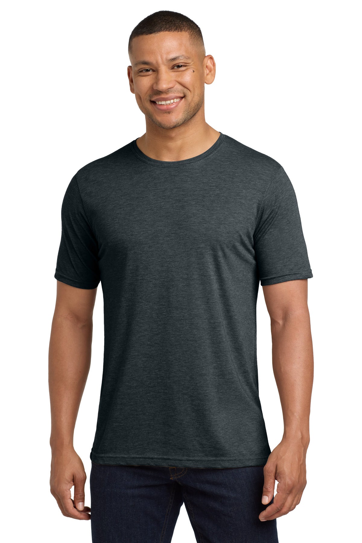 Next Level Apparel  Adult Poly/Cotton Tee - Antique Denim