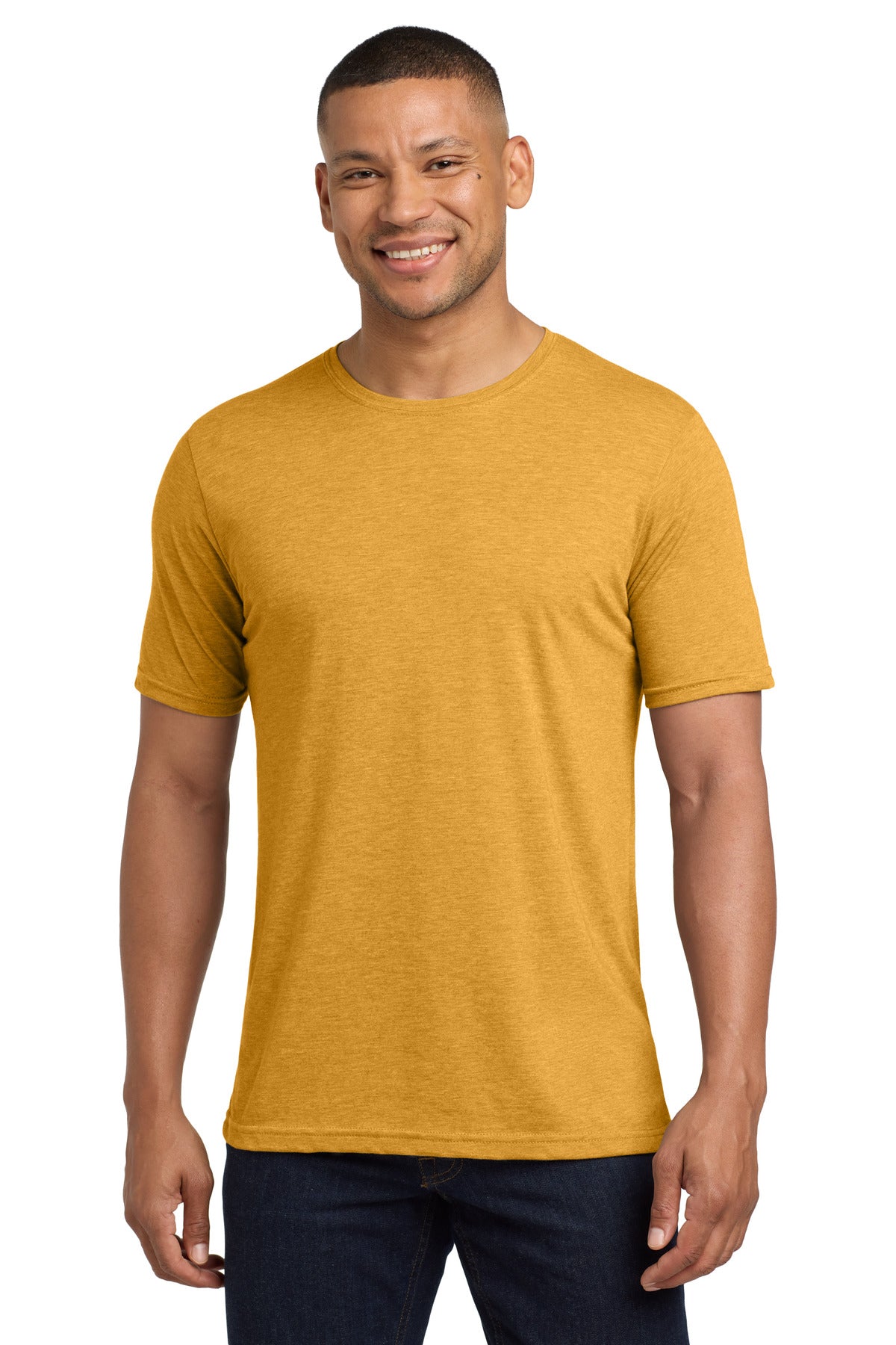 Next Level Apparel  Adult Poly/Cotton Tee - Antique Gold