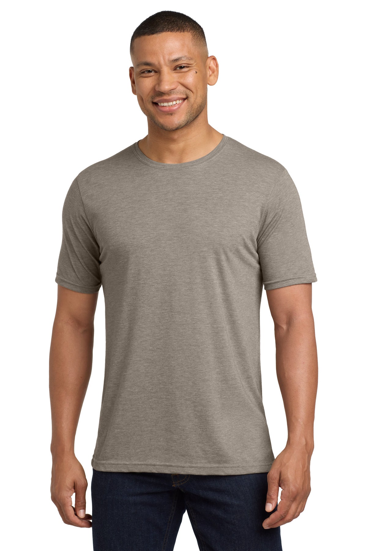 Next Level Apparel  Adult Poly/Cotton Tee - Ash
