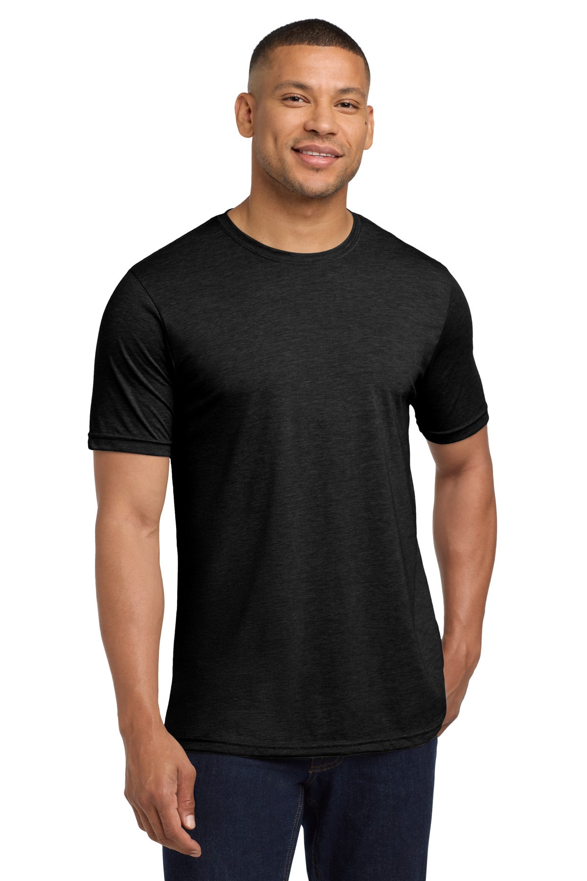 Next Level Apparel  Adult Poly/Cotton Tee - Black