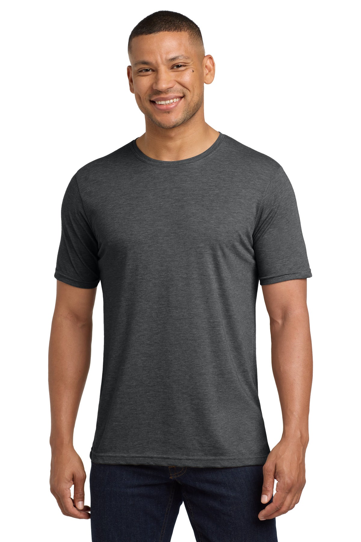 Next Level Apparel  Adult Poly/Cotton Tee - Charcoal