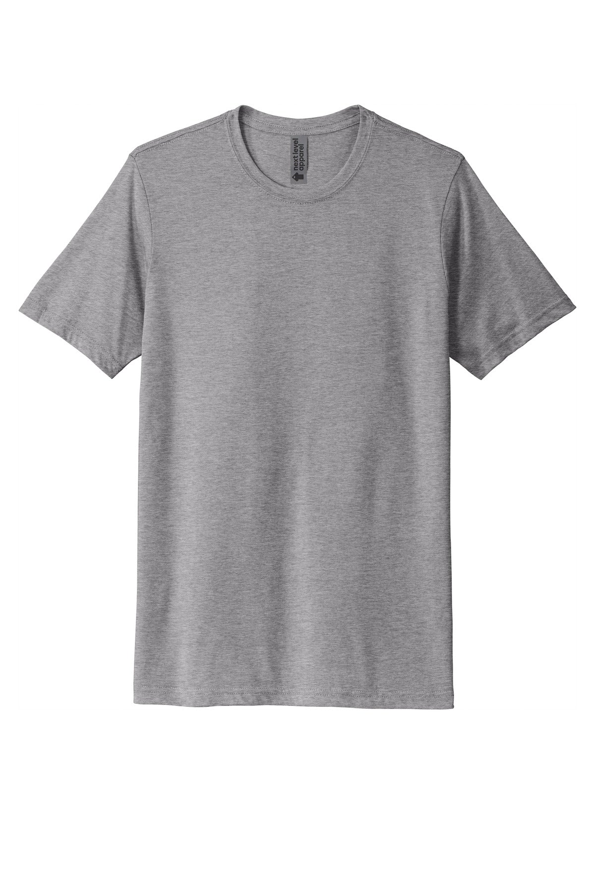 Next Level Apparel  Adult Poly/Cotton Tee - Heather Gray