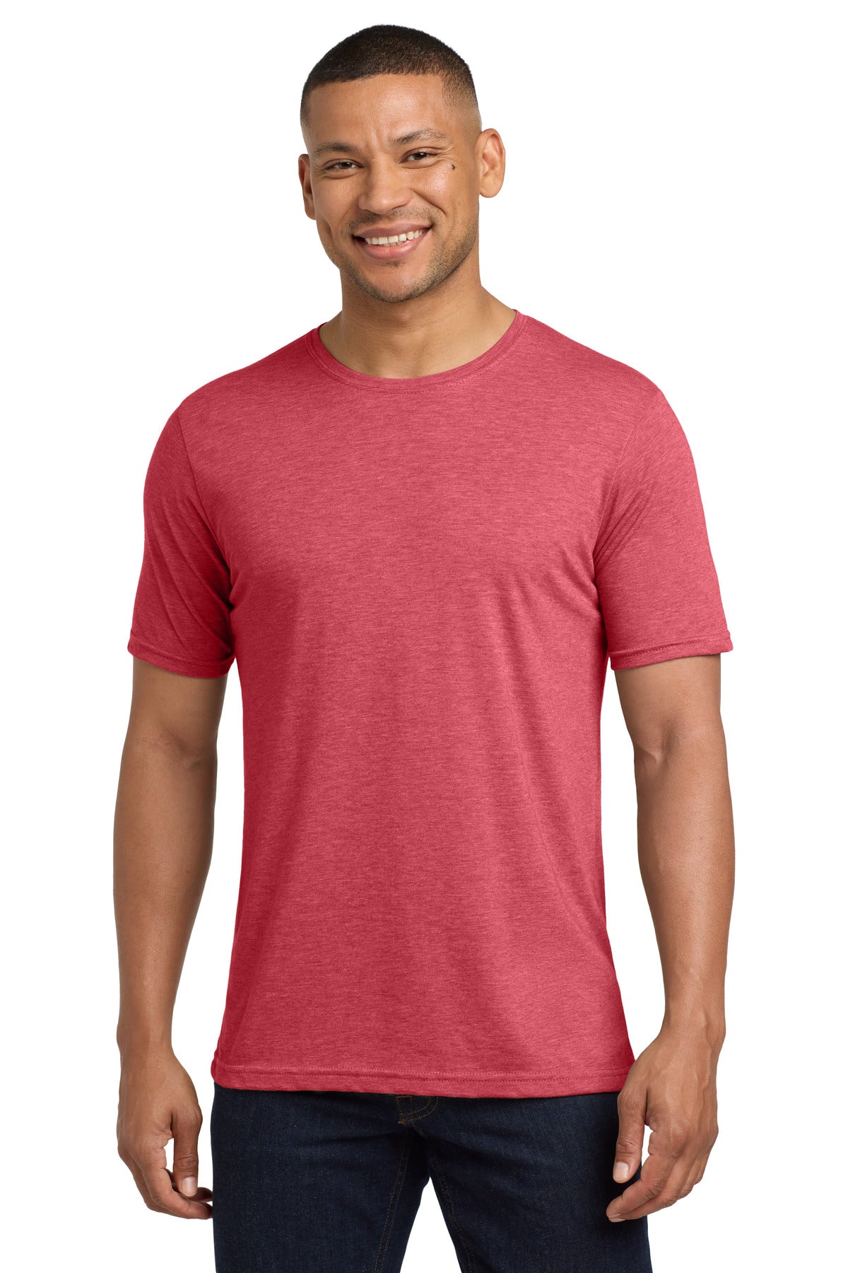 Next Level Apparel  Adult Poly/Cotton Tee - Red