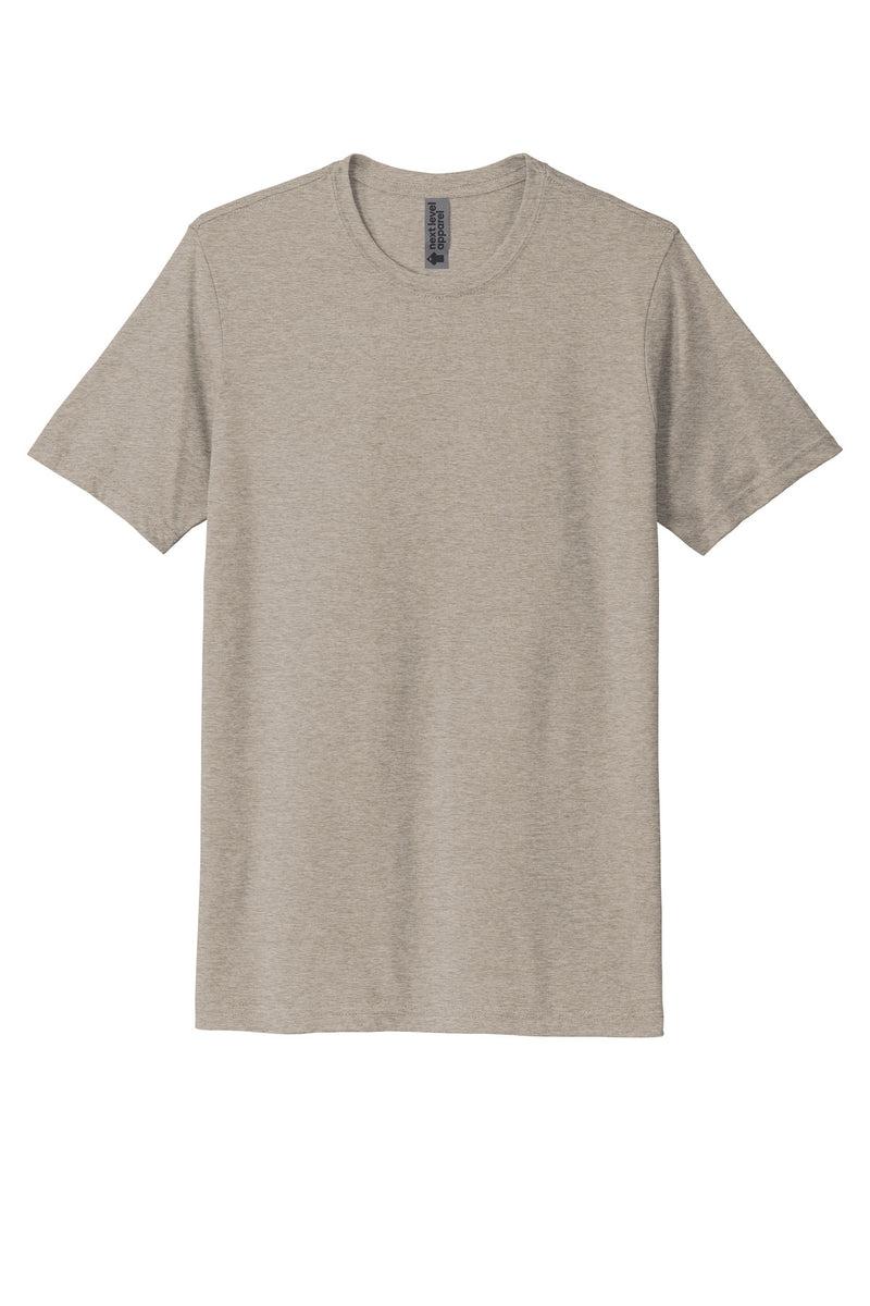 Next Level Apparel  Adult Poly/Cotton Tee - Silver