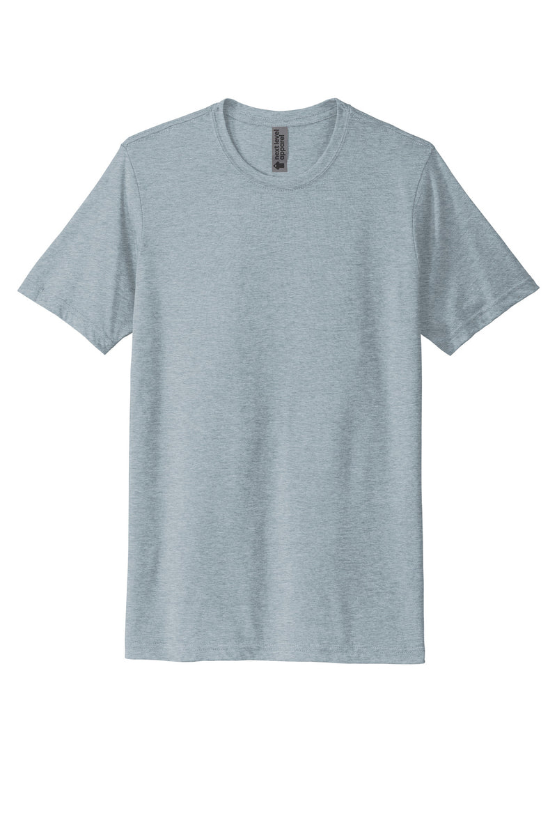 Next Level Apparel  Adult Poly/Cotton Tee - Stonewash Denim