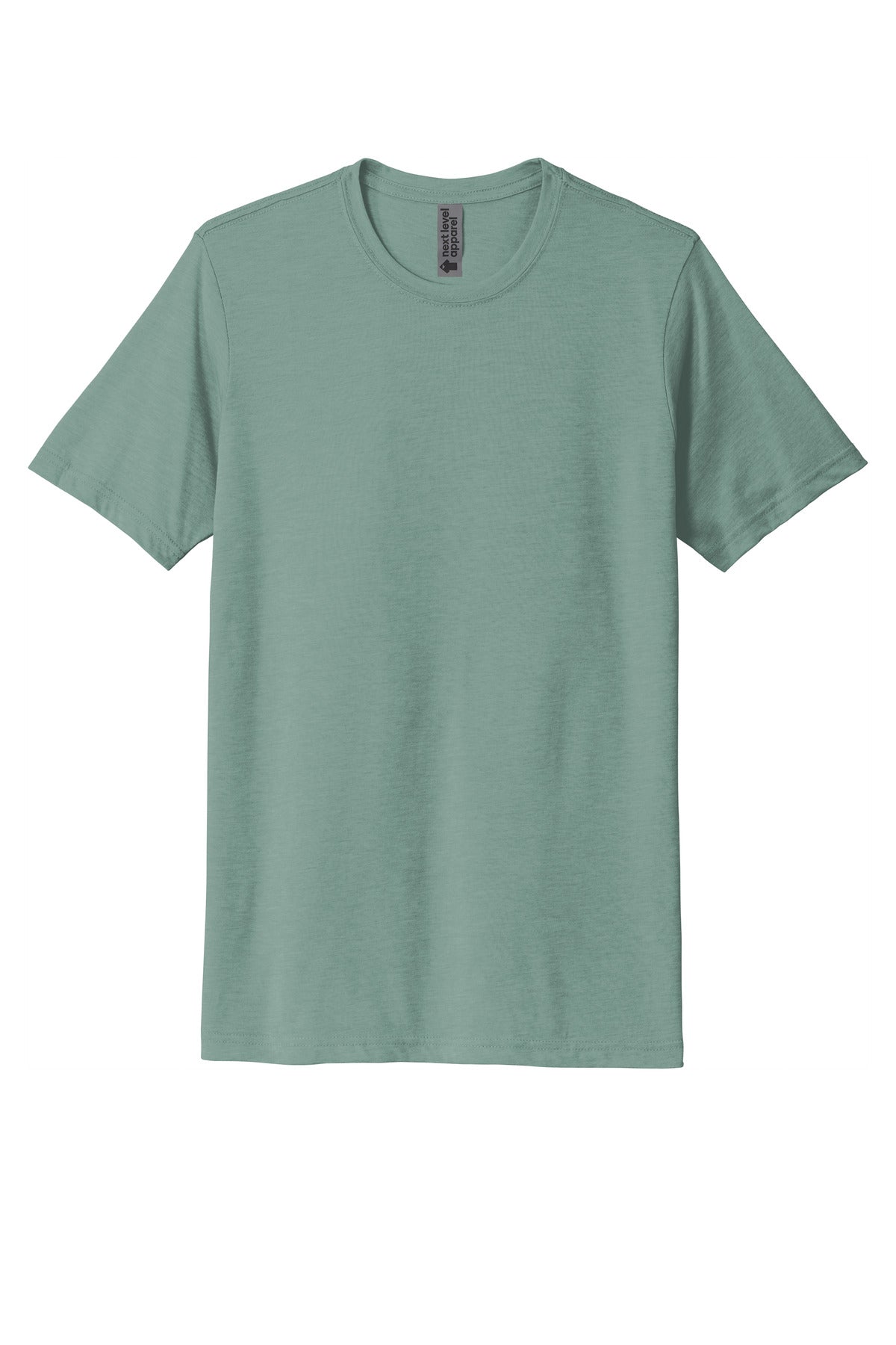 Next Level Apparel  Adult Poly/Cotton Tee - Stonewash Green