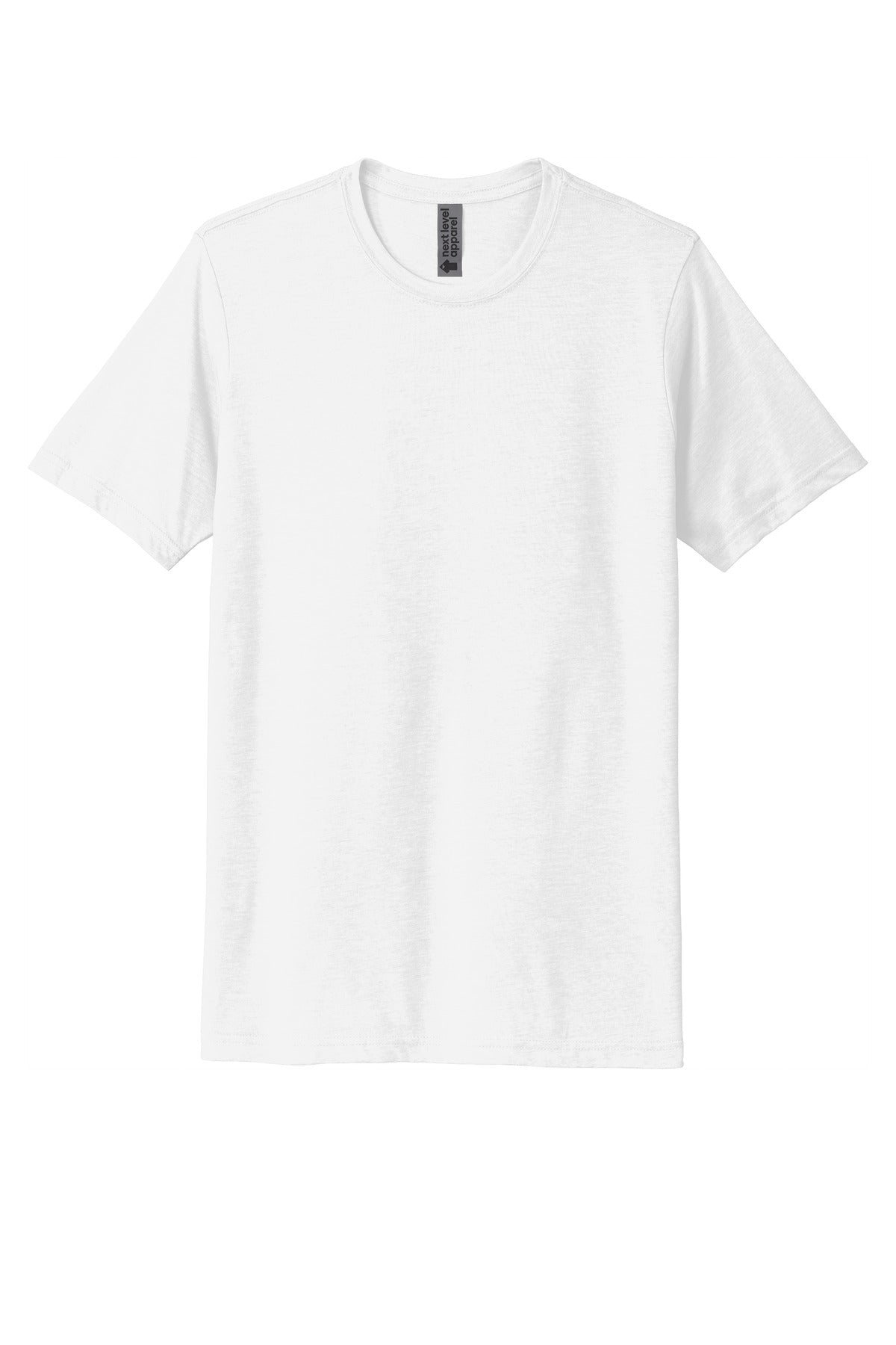 Next Level Apparel  Adult Poly/Cotton Tee - White
