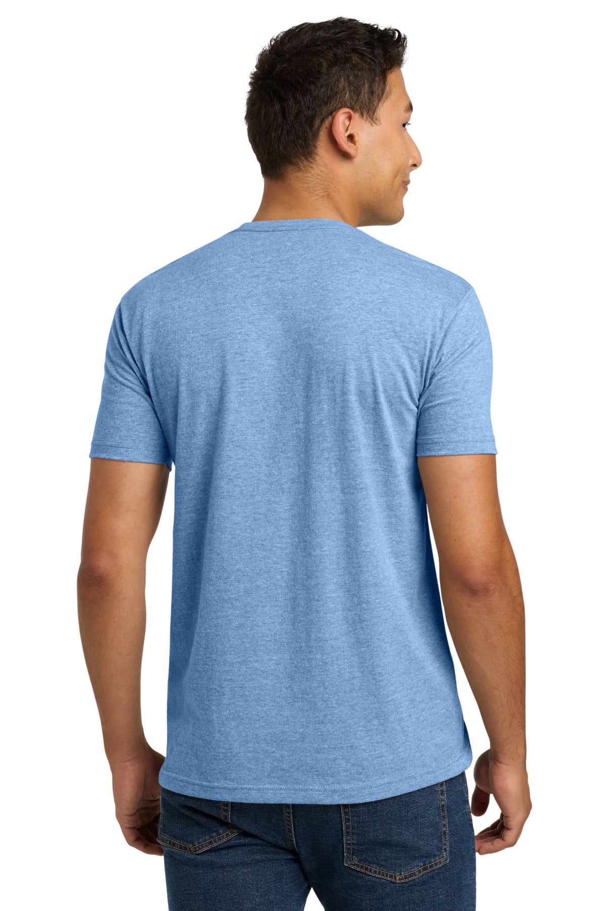 Next Level Apparel Adult CVC Tee - Heather Columbia Blue