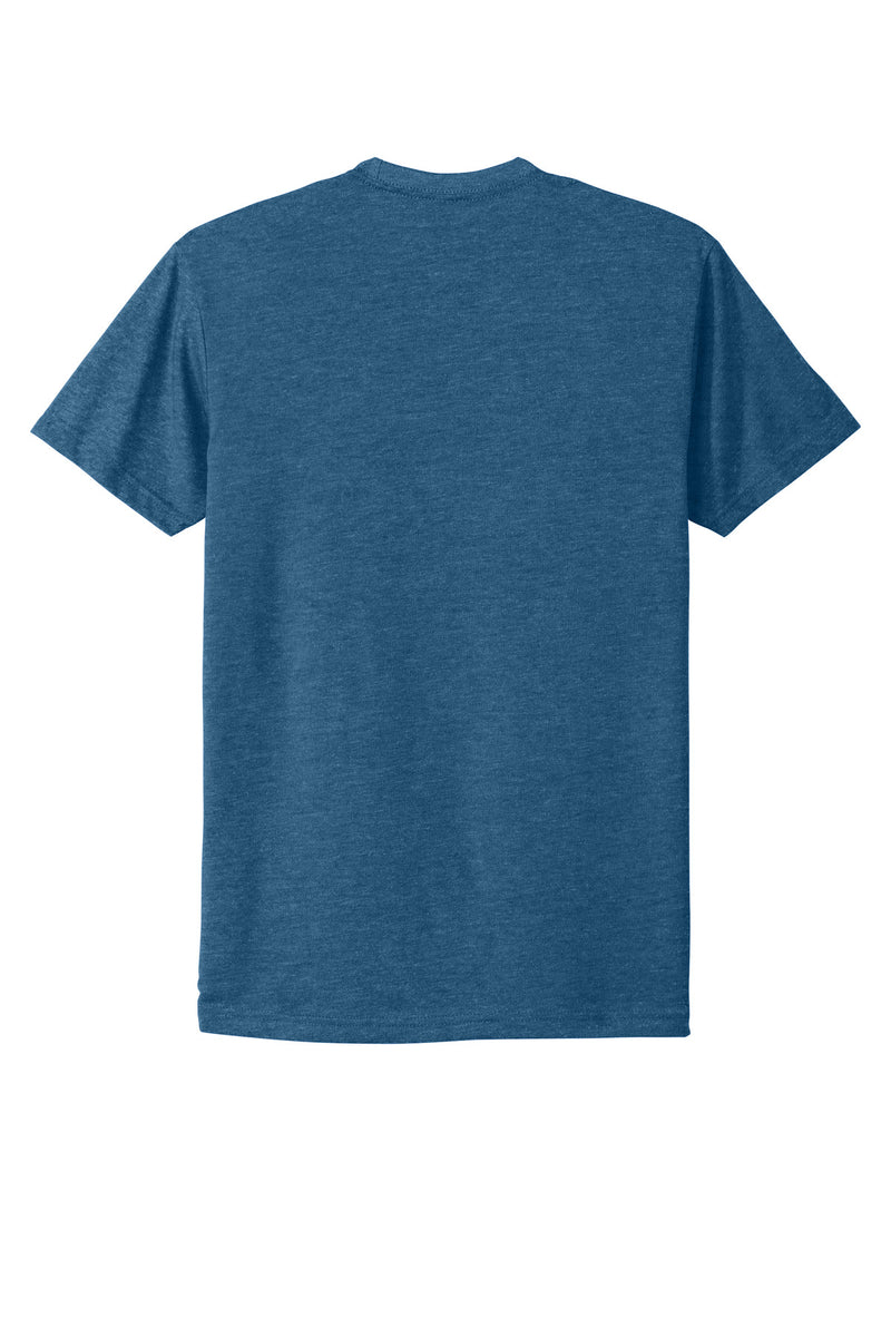 Next Level Apparel Adult CVC Tee - Heather Cool Blue