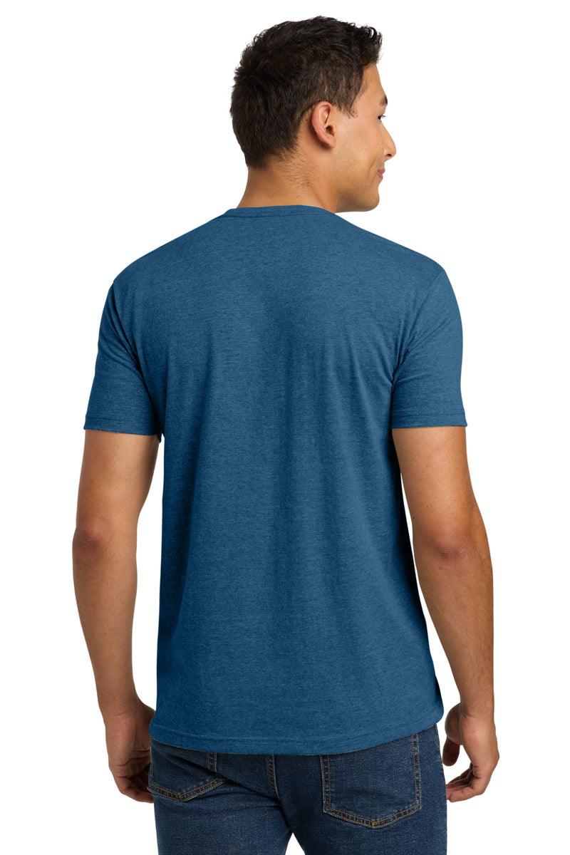 Next Level Apparel Adult CVC Tee - Heather Cool Blue