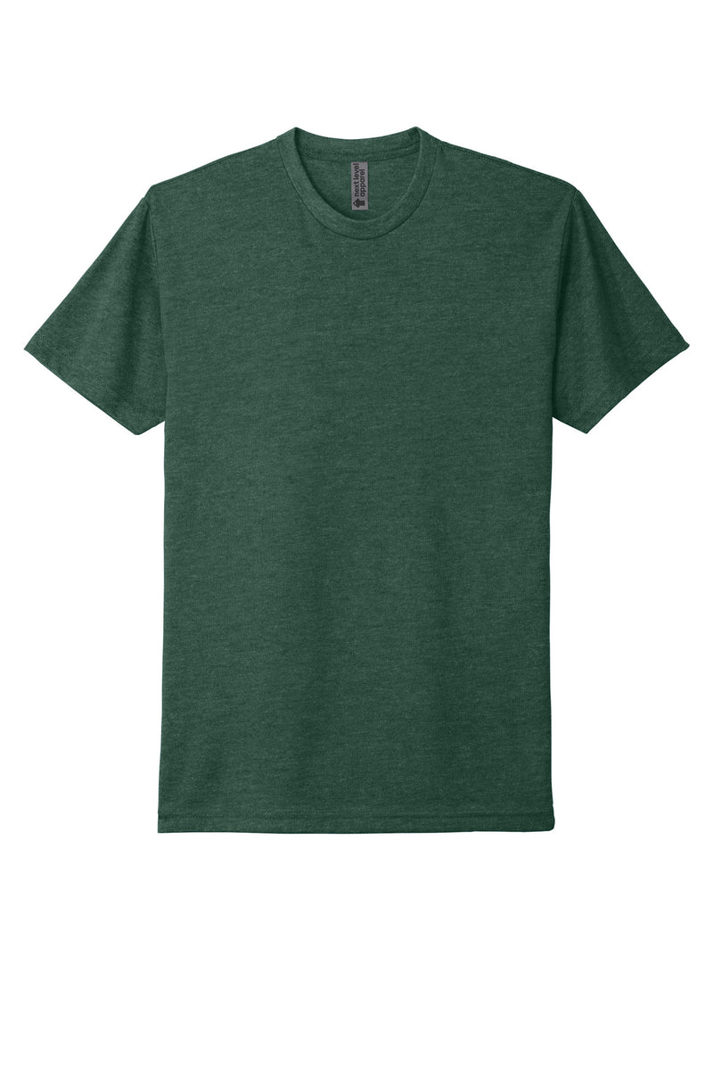 Next Level Apparel Adult CVC Tee - Heather Forest Green