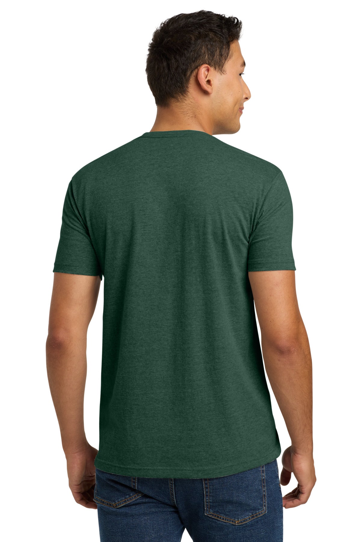 Next Level Apparel Adult CVC Tee - Heather Forest Green