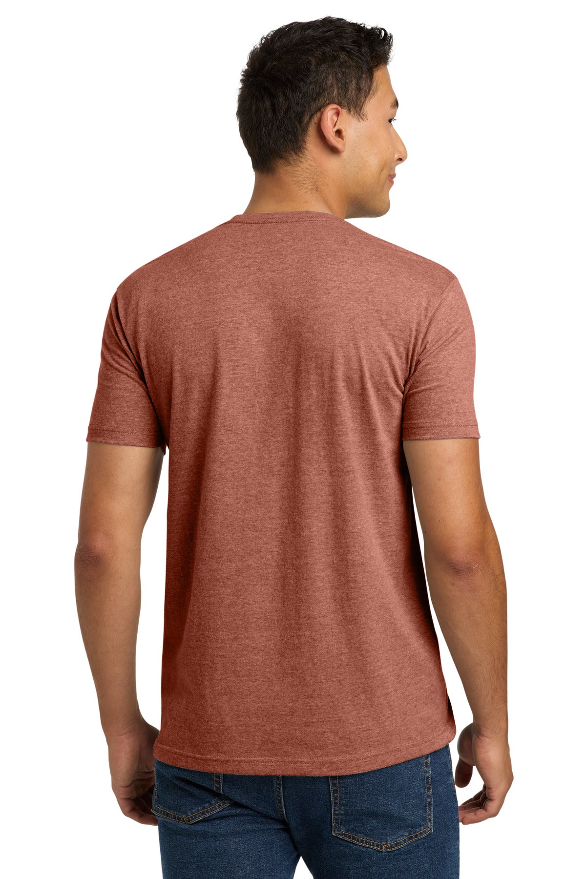 Next Level Apparel Adult CVC Tee - Heather Redwood