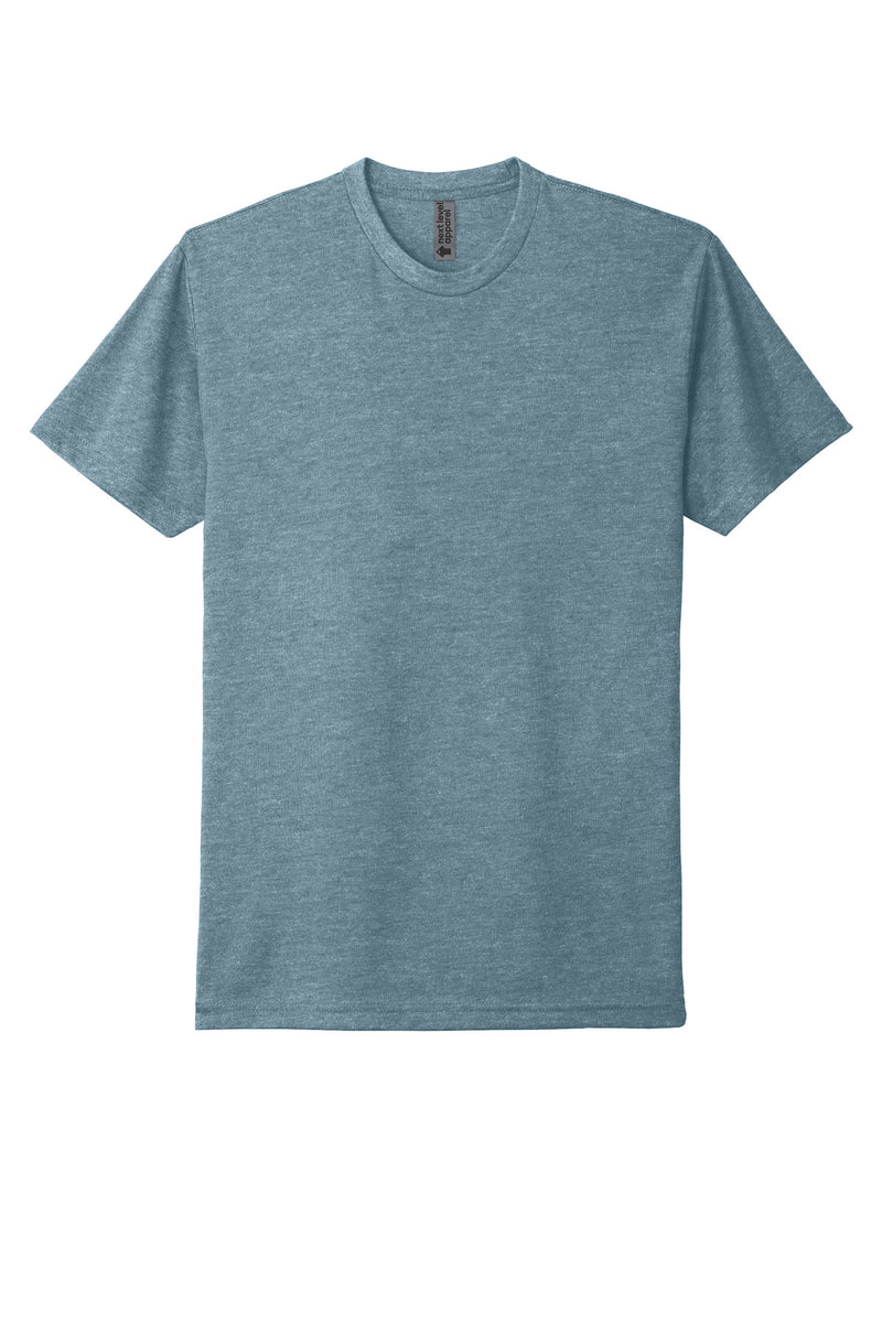 Next Level Apparel Adult CVC Tee - Heather Slate Blue