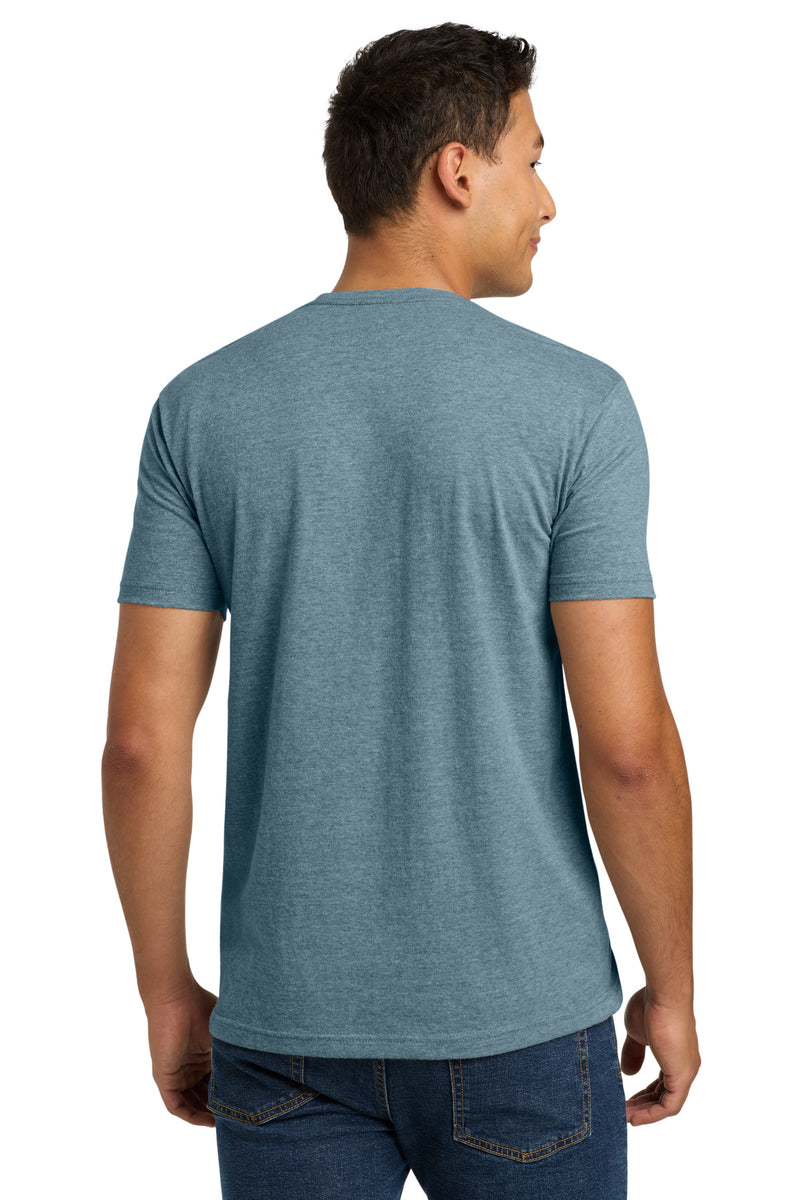 Next Level Apparel Adult CVC Tee - Heather Slate Blue