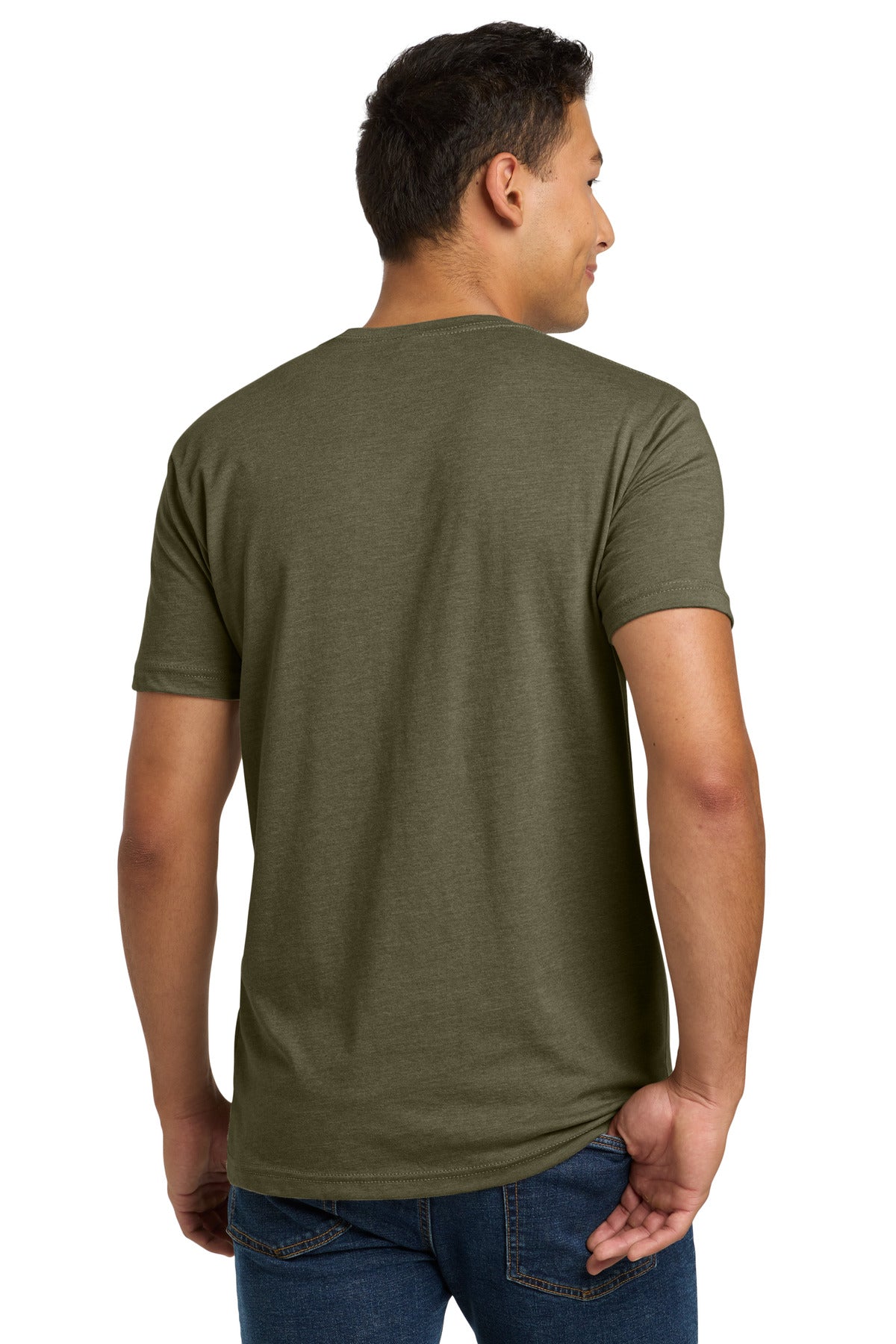 Next Level Apparel Adult CVC Tee - Military Green